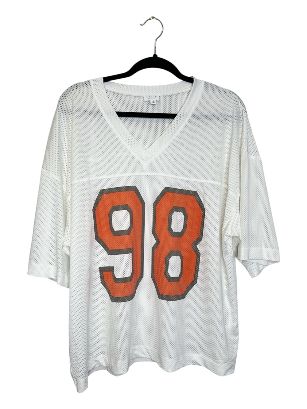 Le Lis 98 Oversized Mesh Jersey size Small